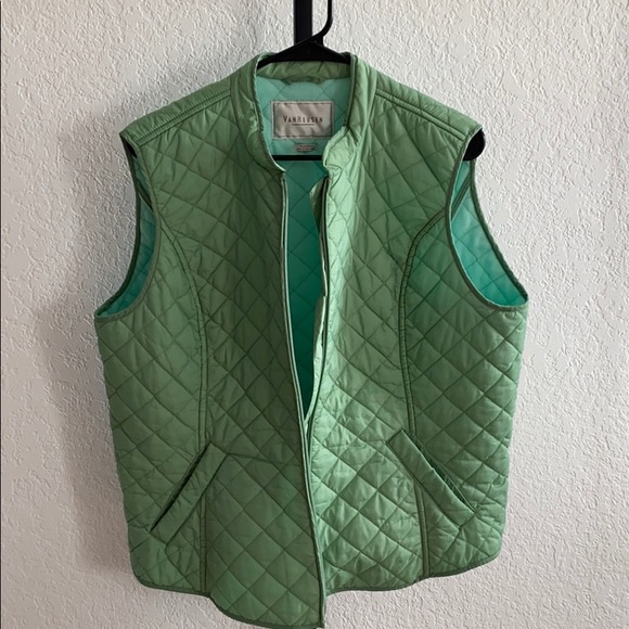 Van Heusen Green Puffer Vest - Picture 7 of 7